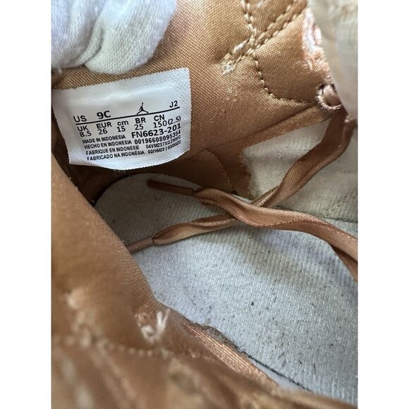 Air Jordan 1 Retro High OG Toddler Shoes Size 7C Praline-Sail FN6623-201 (2023) - Picture 3 of 8